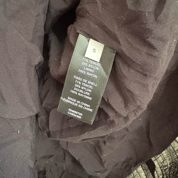 Rebecca Taylor Black 3/4 Sleeve Mini Dress - Size Small - Picture 5 of 7